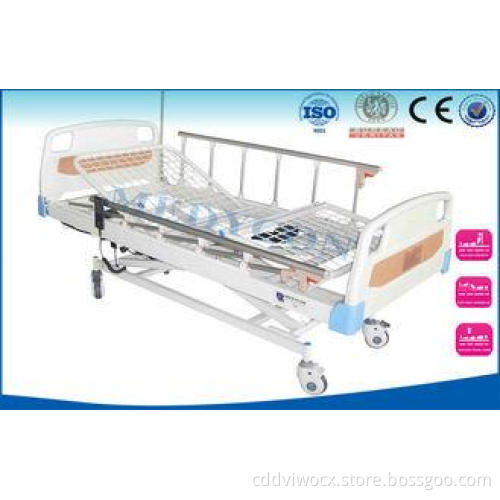 Foldaway side Guardrails Electric hospital Beds used for ho